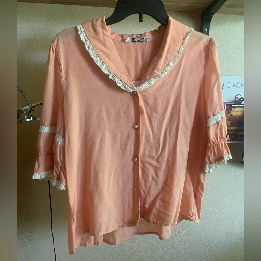 Simple Retro Blouse